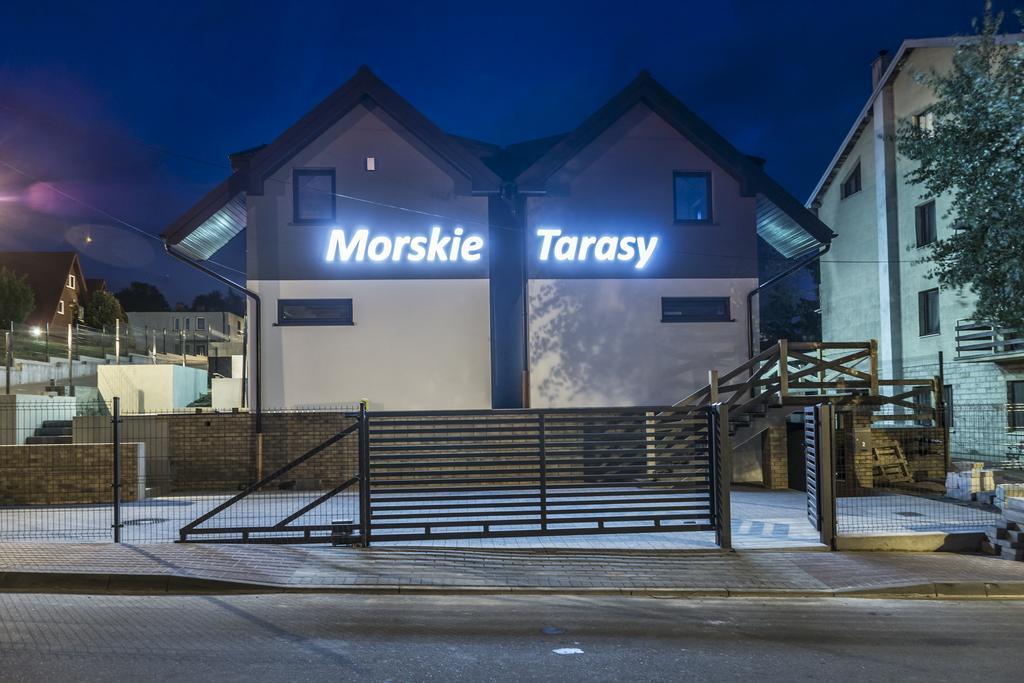 Domki Morskie Tarasy Jastrzębia Góra Kültér fotó